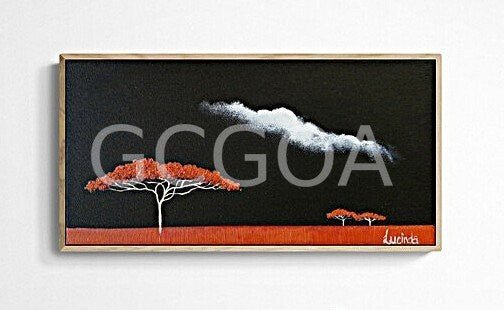 Crimson Tree Horizon - Gold Coast Gallery Of ArtLucinda Leveille