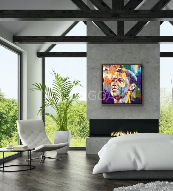 Cristiano Ronaldo - Original Art - Gold Coast Gallery Of ArtJos Coufreur