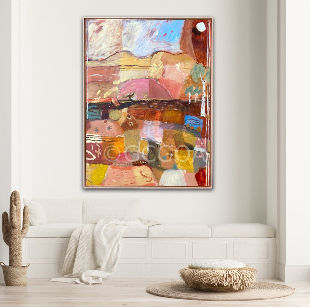 Crossing The Land - Gold Coast Gallery Of ArtGreta Hounslow
