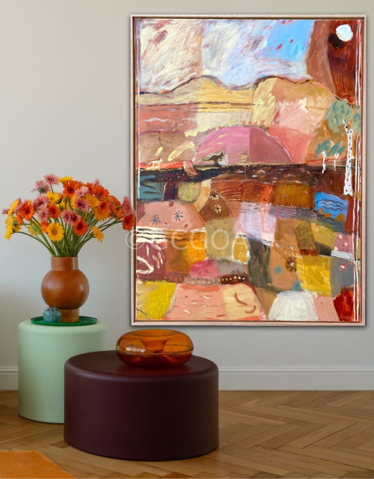 Crossing The Land - Gold Coast Gallery Of ArtGreta Hounslow