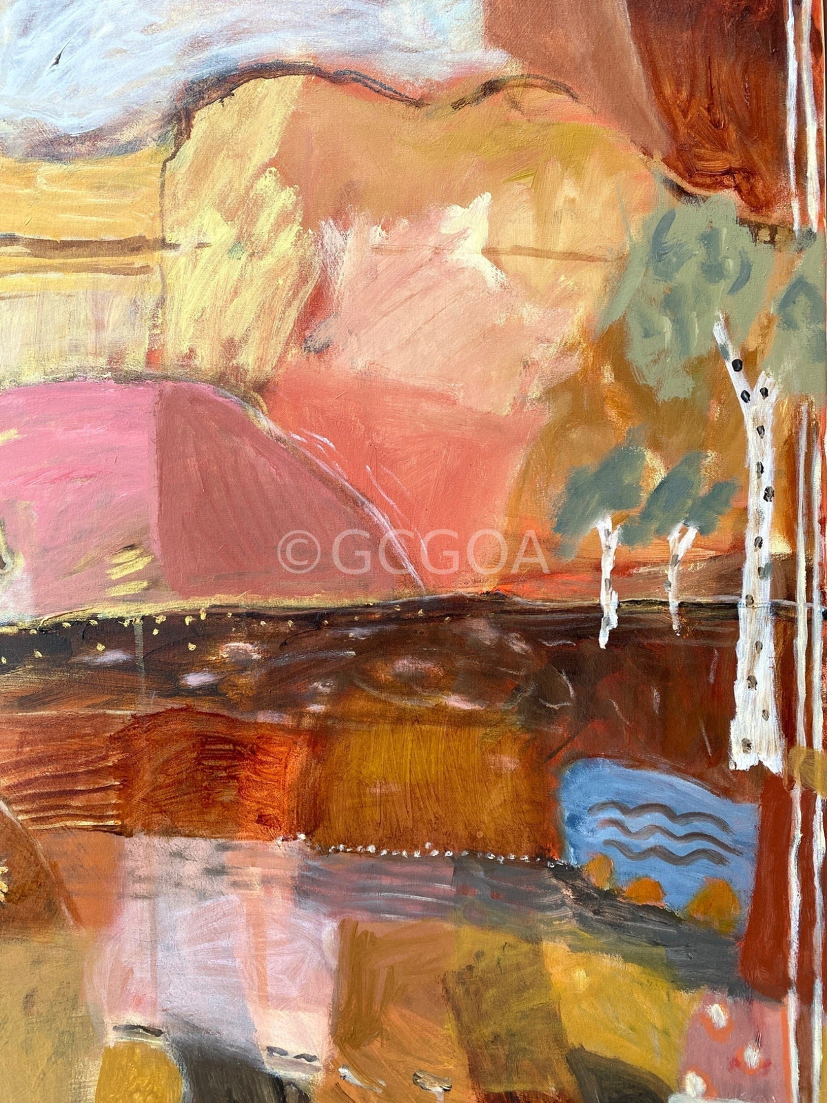 Crossing The Land - Gold Coast Gallery Of ArtGreta Hounslow