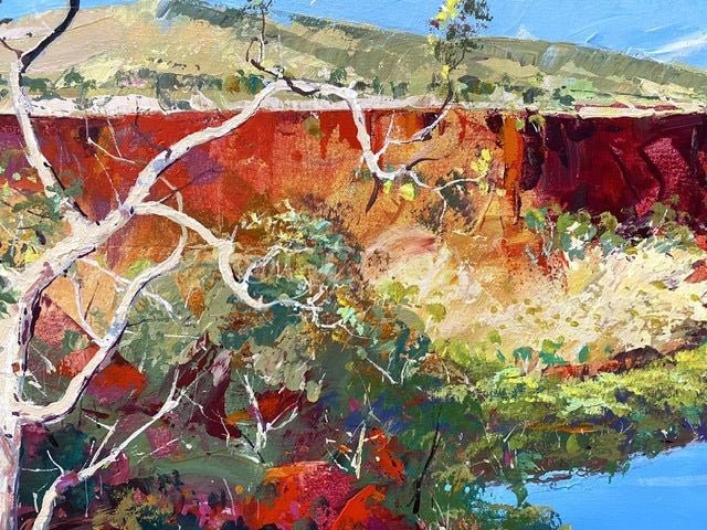 Dales Gorge, Karijini - Original Art - Gold Coast Gallery Of ArtJos Coufreur