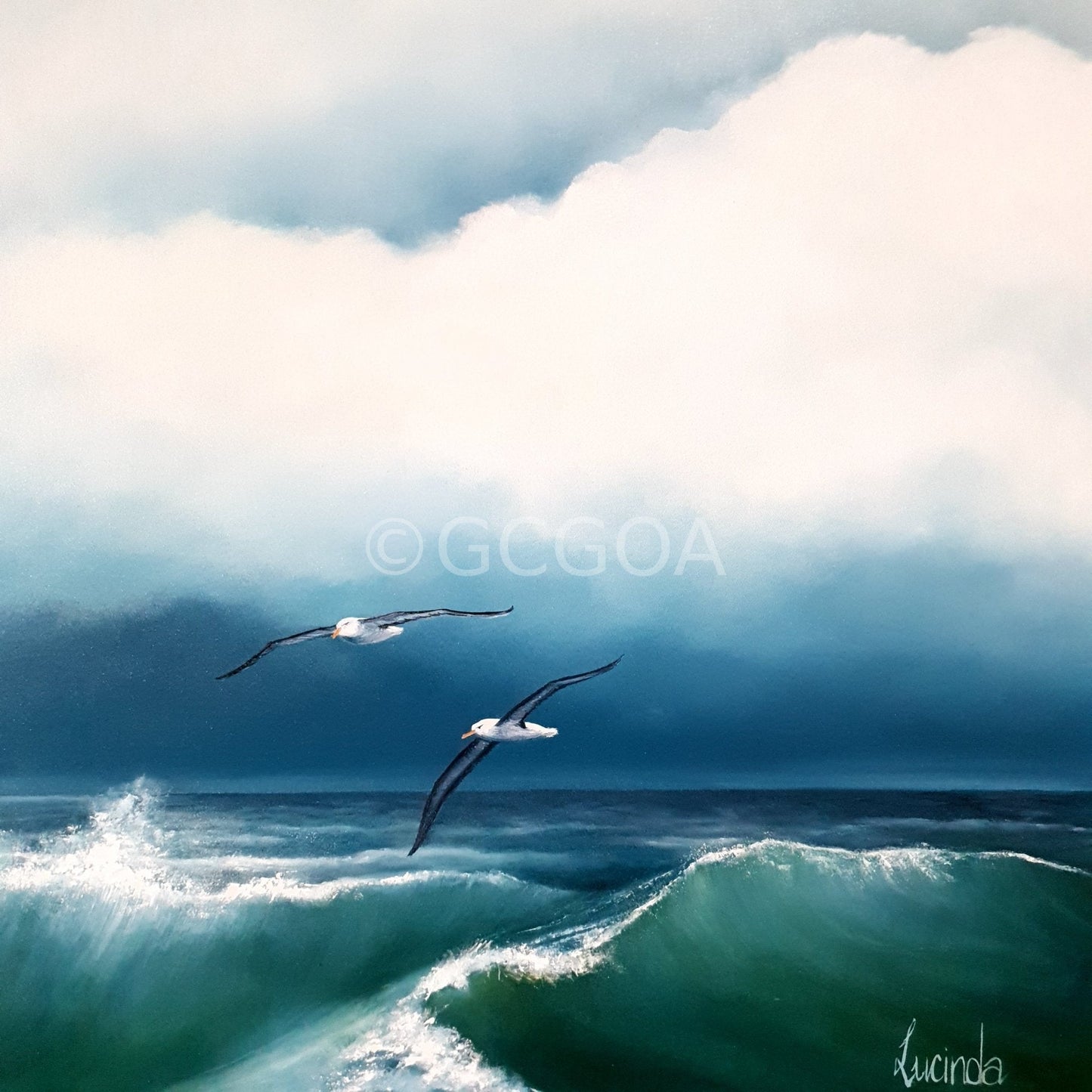 Dance Upon The Wind - Original Art - Gold Coast Gallery Of ArtLucinda Leveille
