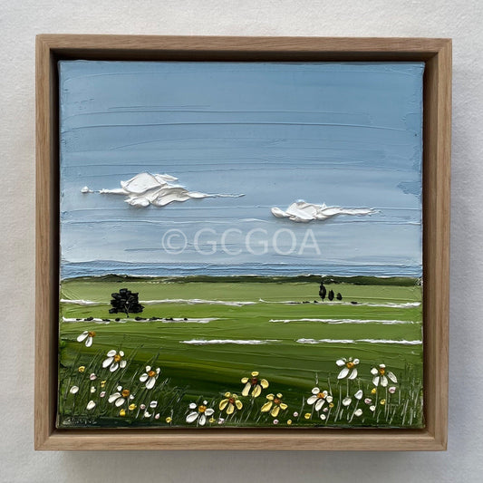 Dancing Daisies - Original Art - Gold Coast Gallery Of ArtJustine Bartie
