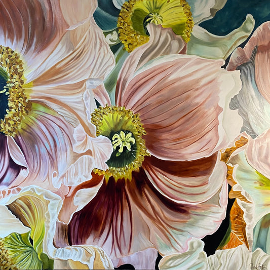 Dancing Poppies - Gold Coast Gallery Of ArtWendy Peters