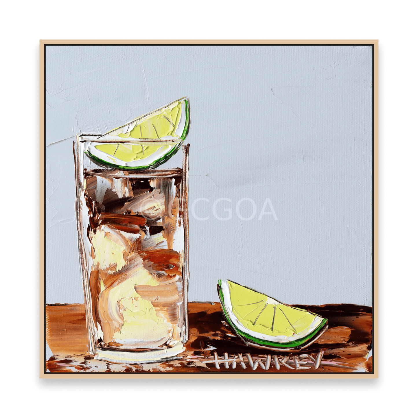 Dark And Stormy - Fine Art Print - Gold Coast Gallery Of ArtAngela Hawkey