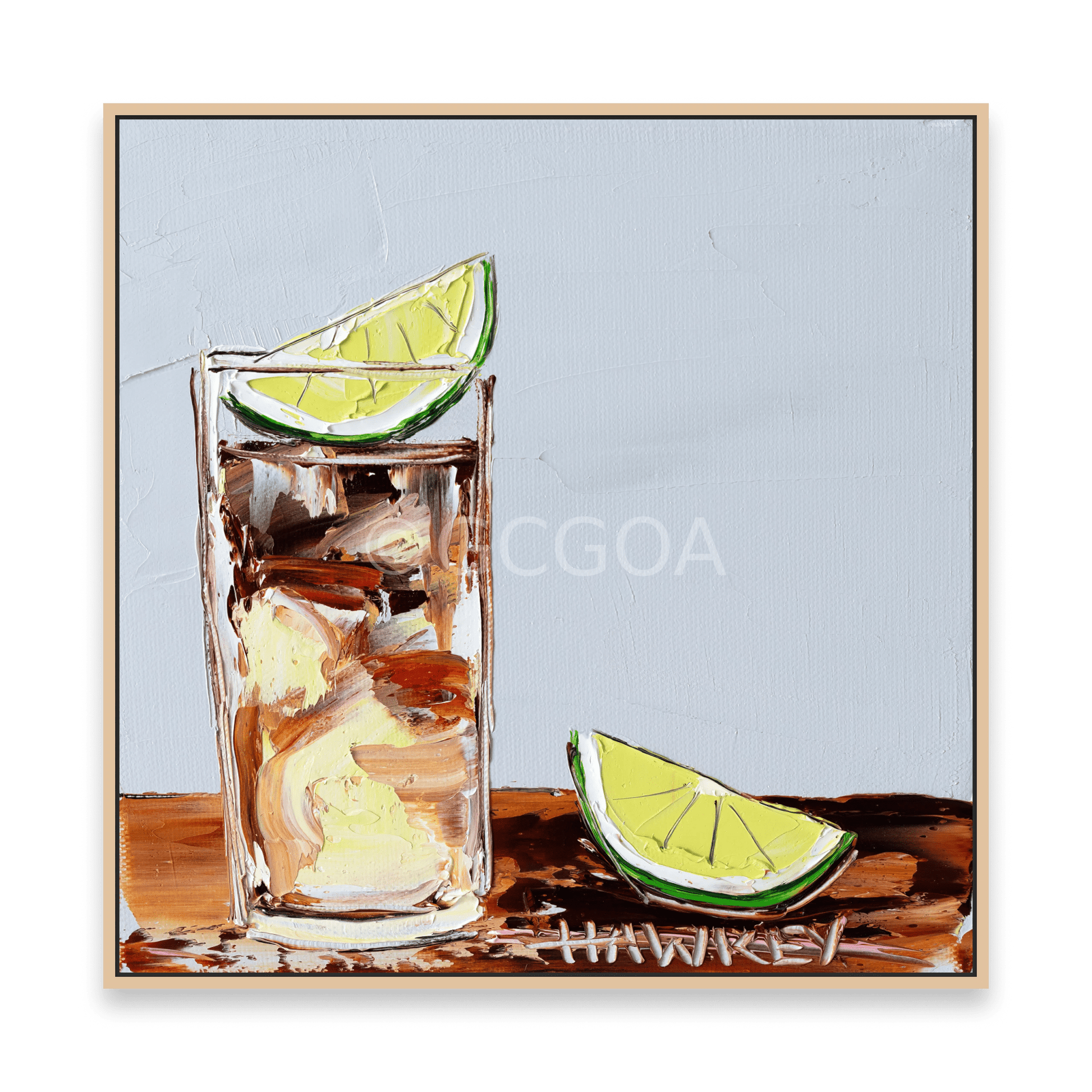 Dark And Stormy - Fine Art Print - Gold Coast Gallery Of ArtAngela Hawkey