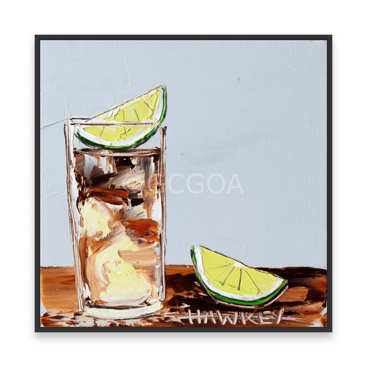Dark And Stormy - Fine Art Print - Gold Coast Gallery Of ArtAngela Hawkey