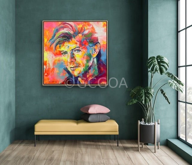David Bowie 7 - Original Art - Gold Coast Gallery Of ArtJos Coufreur