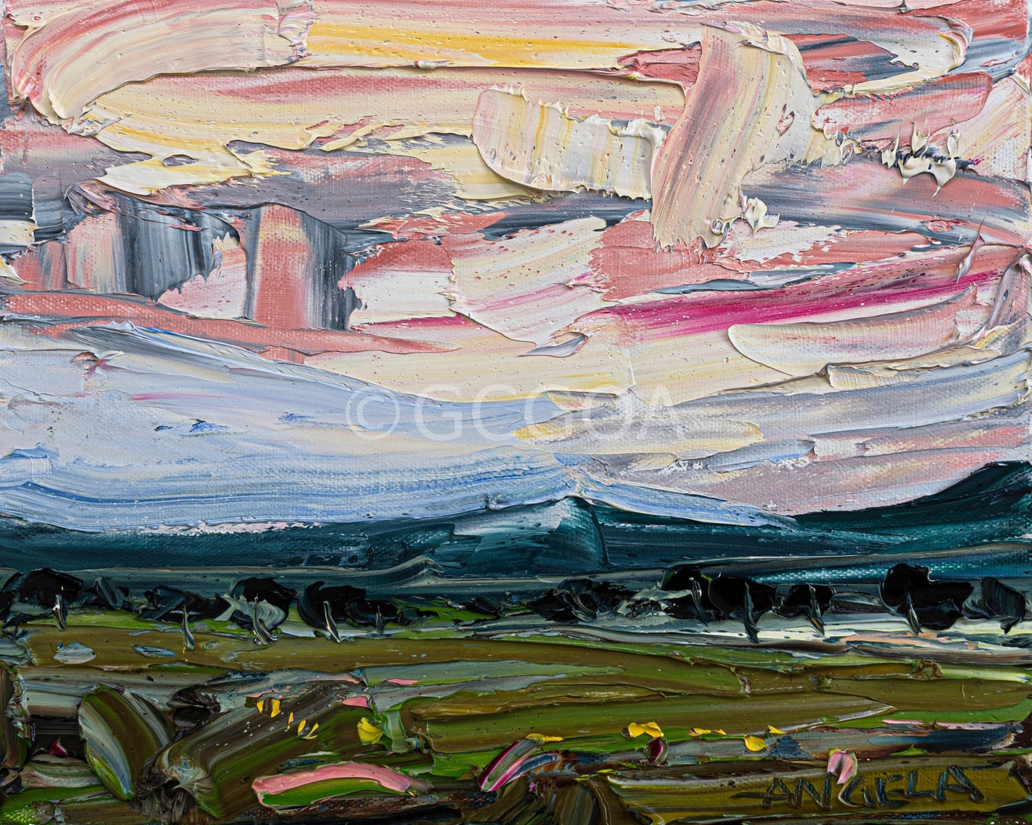 Days End - Original Art - Gold Coast Gallery Of ArtAngela Hawkey