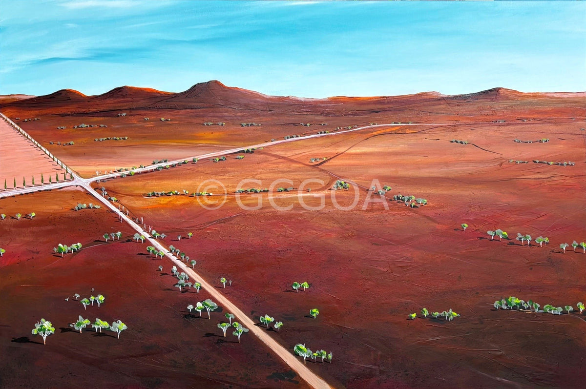 Decisions Etched In Earth - Gold Coast Gallery Of ArtTania Chanter