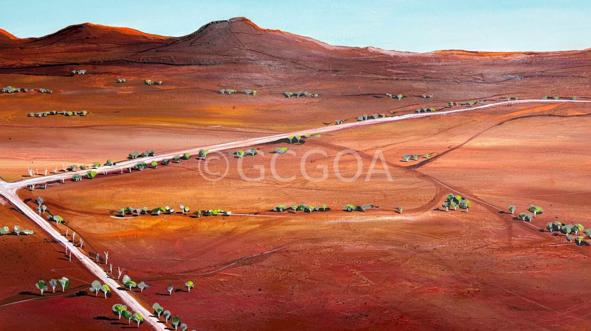 Decisions Etched In Earth - Gold Coast Gallery Of ArtTania Chanter
