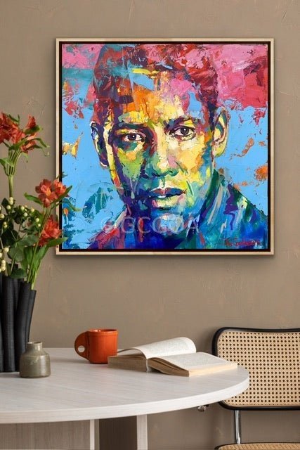 Denzel Washington- Original Art - Gold Coast Gallery Of ArtJos Coufreur