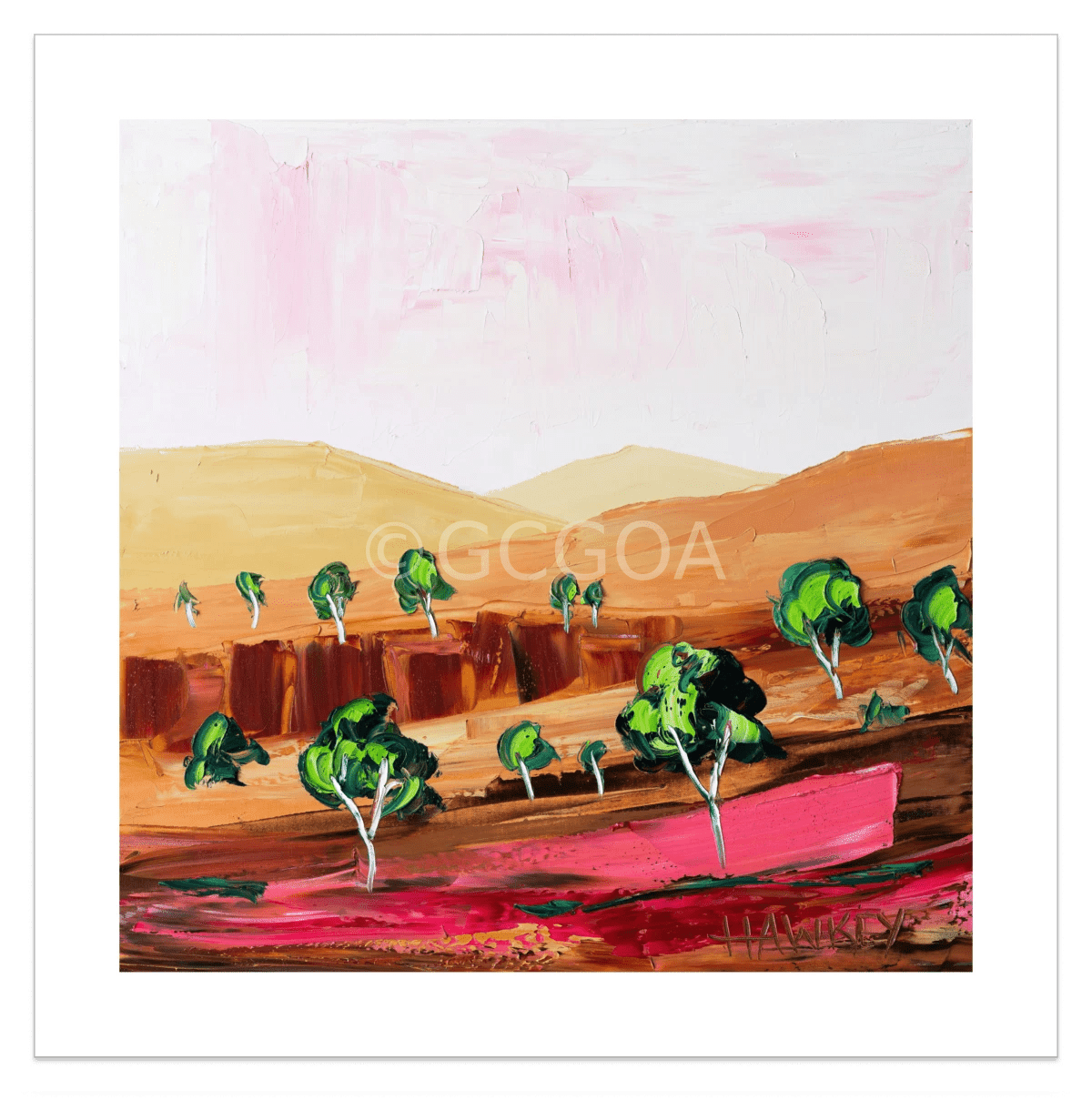 Desert Air 2 - Fine Art Print - Gold Coast Gallery Of ArtAngela Hawkey