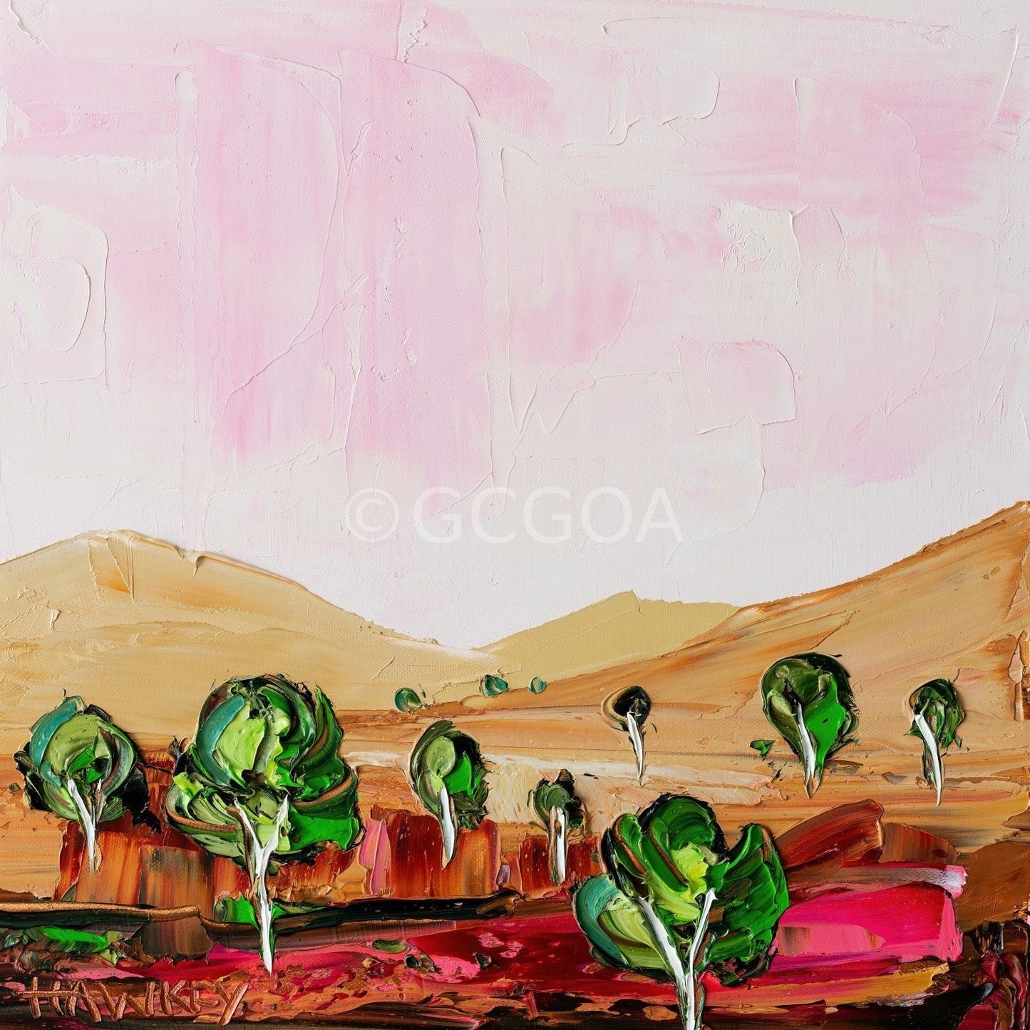 Desert Air 3 - Fine Art Print - Gold Coast Gallery Of ArtAngela Hawkey