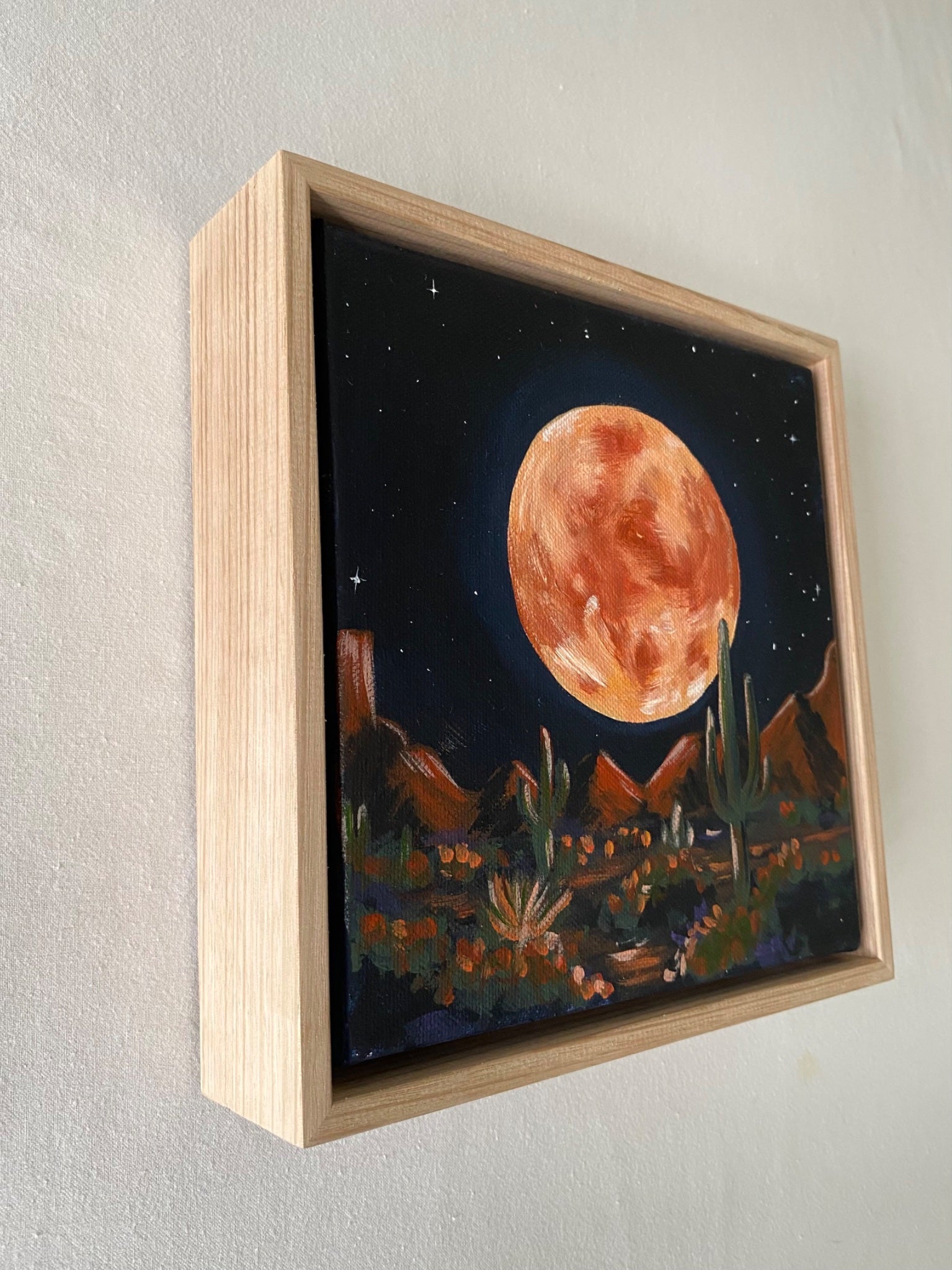 Desert Night - Gold Coast Gallery Of ArtMikayla