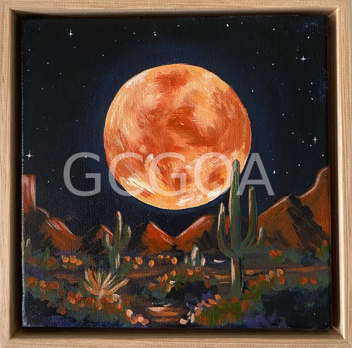 Desert Night - Gold Coast Gallery Of ArtMikayla