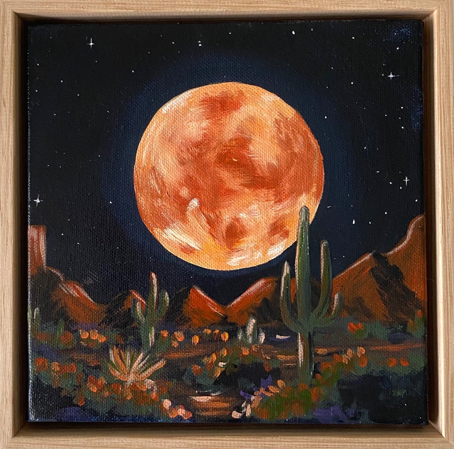 Desert Night - Gold Coast Gallery Of ArtMikayla