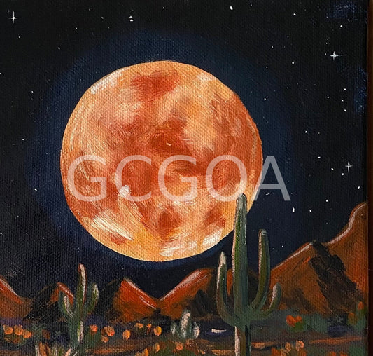 Desert Night - Gold Coast Gallery Of ArtMikayla