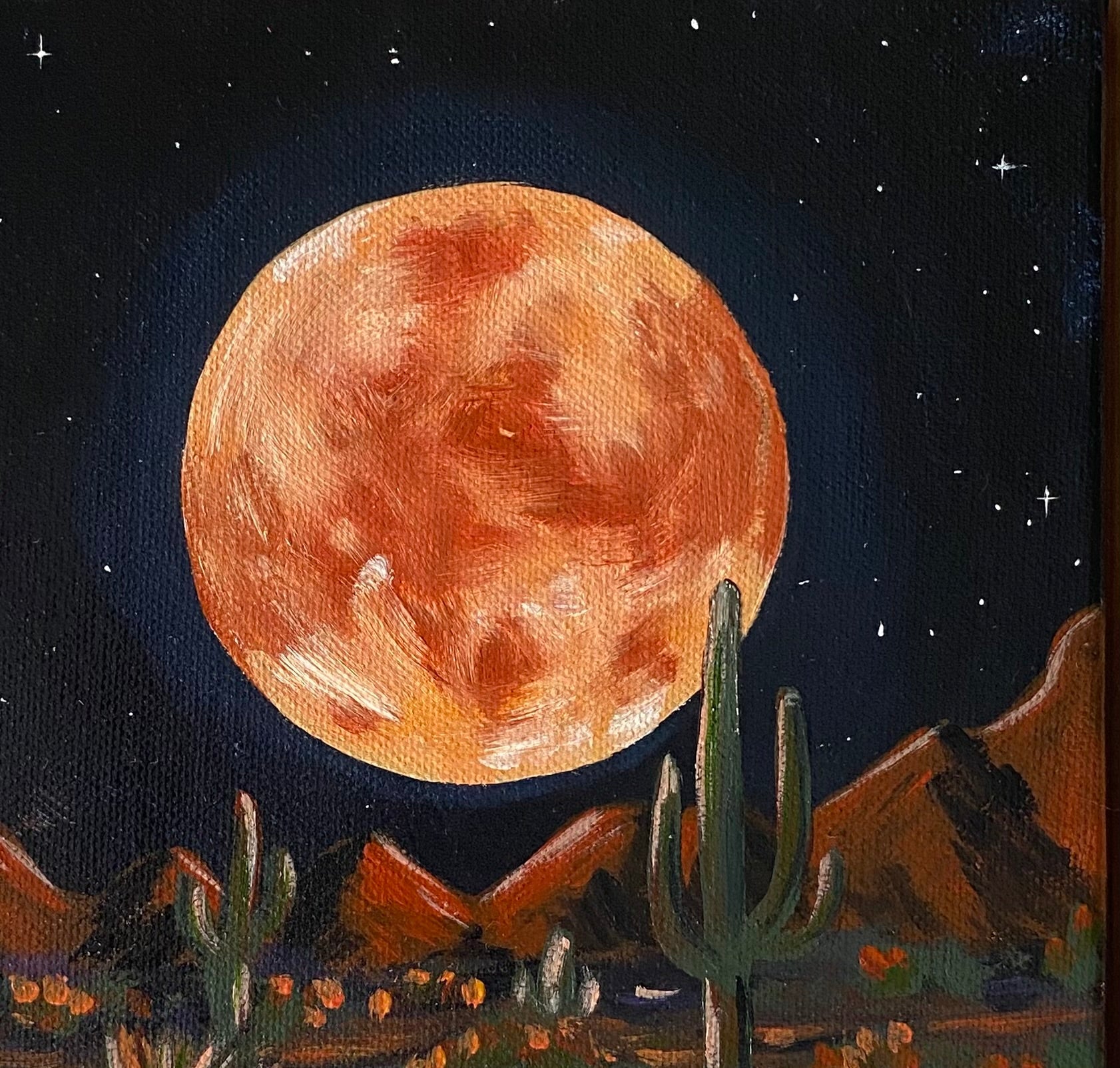Desert Night - Gold Coast Gallery Of ArtMikayla