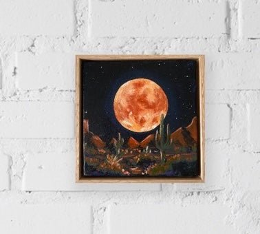 Desert Night - Gold Coast Gallery Of ArtMikayla