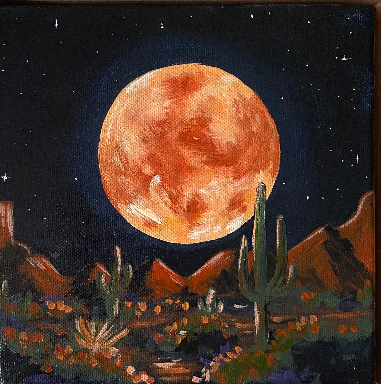 Desert Night - Gold Coast Gallery Of ArtMikayla