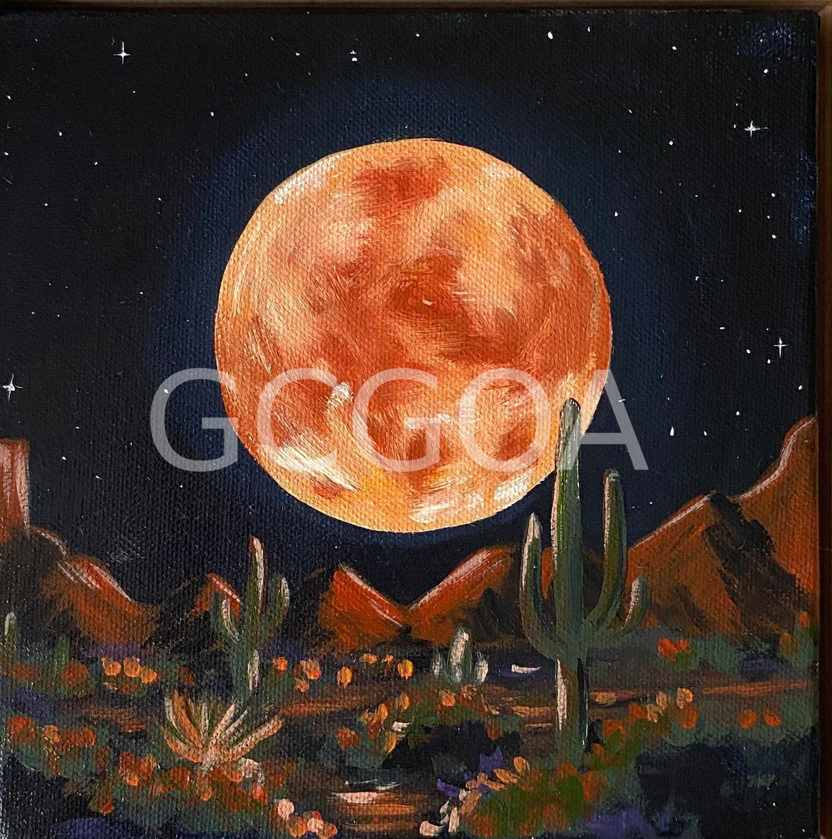 Desert Night - Gold Coast Gallery Of ArtMikayla