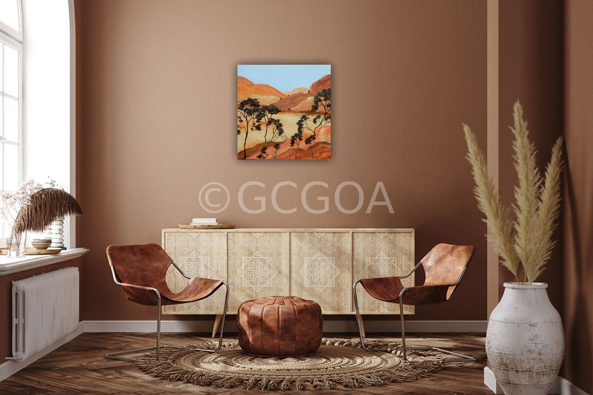Desert Reds - Gold Coast Gallery Of ArtDoodie Herman