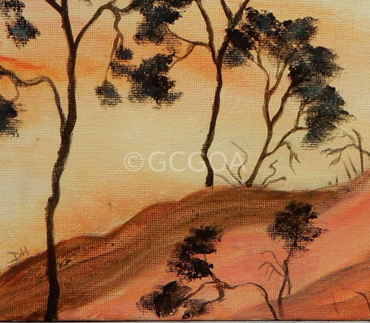 Desert Reds - Gold Coast Gallery Of ArtDoodie Herman
