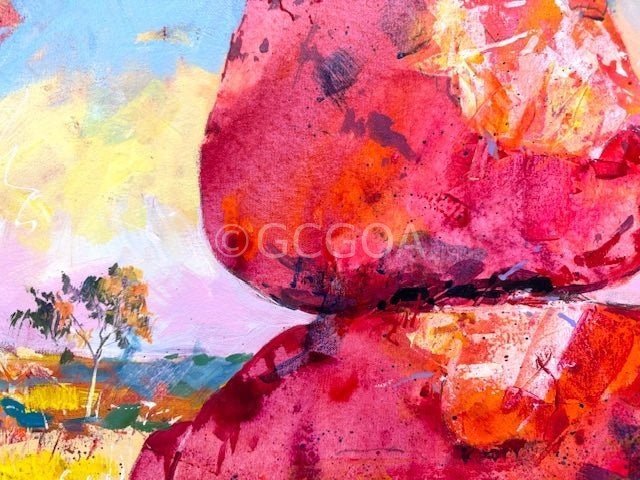Devil’s Marbles- Karlu Karlu - Original Art - Gold Coast Gallery Of ArtJos Coufreur