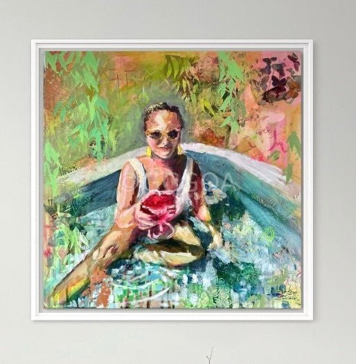 Divine & Sunshine - Original Artwork - Gold Coast Gallery Of ArtNatasha Charlotte