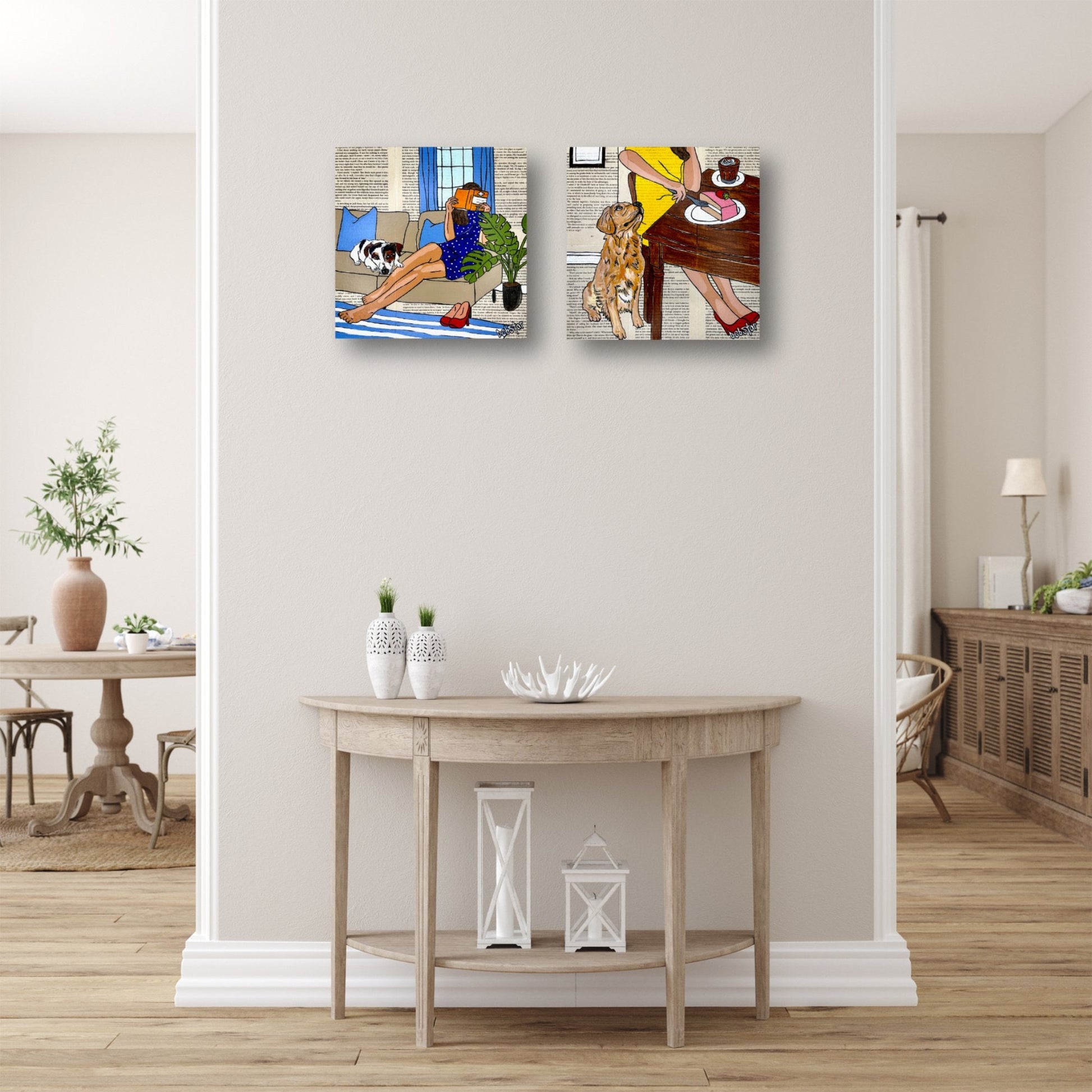Dog Days - Coffee and Cake - Gold Coast Gallery Of ArtDeborah Lang