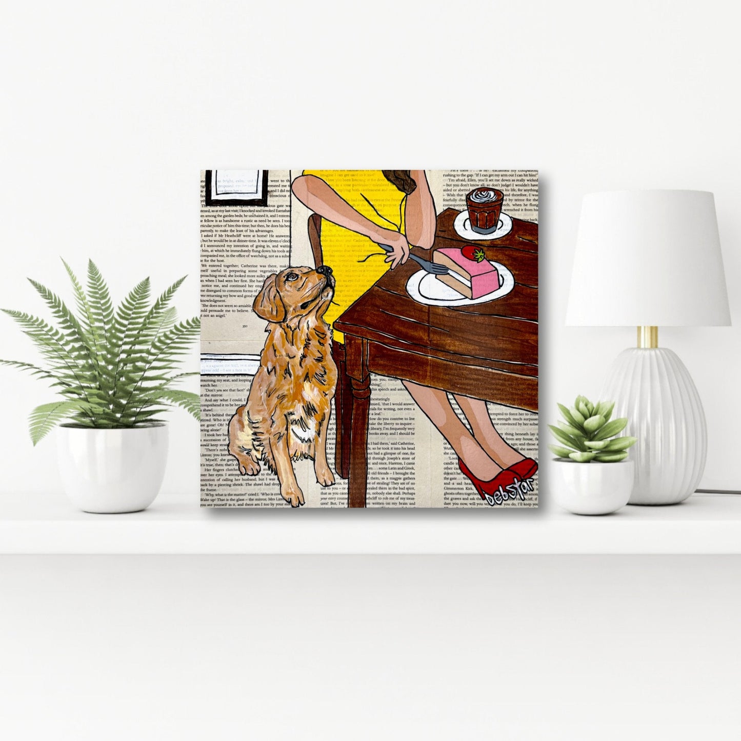 Dog Days - Coffee and Cake - Gold Coast Gallery Of ArtDeborah Lang