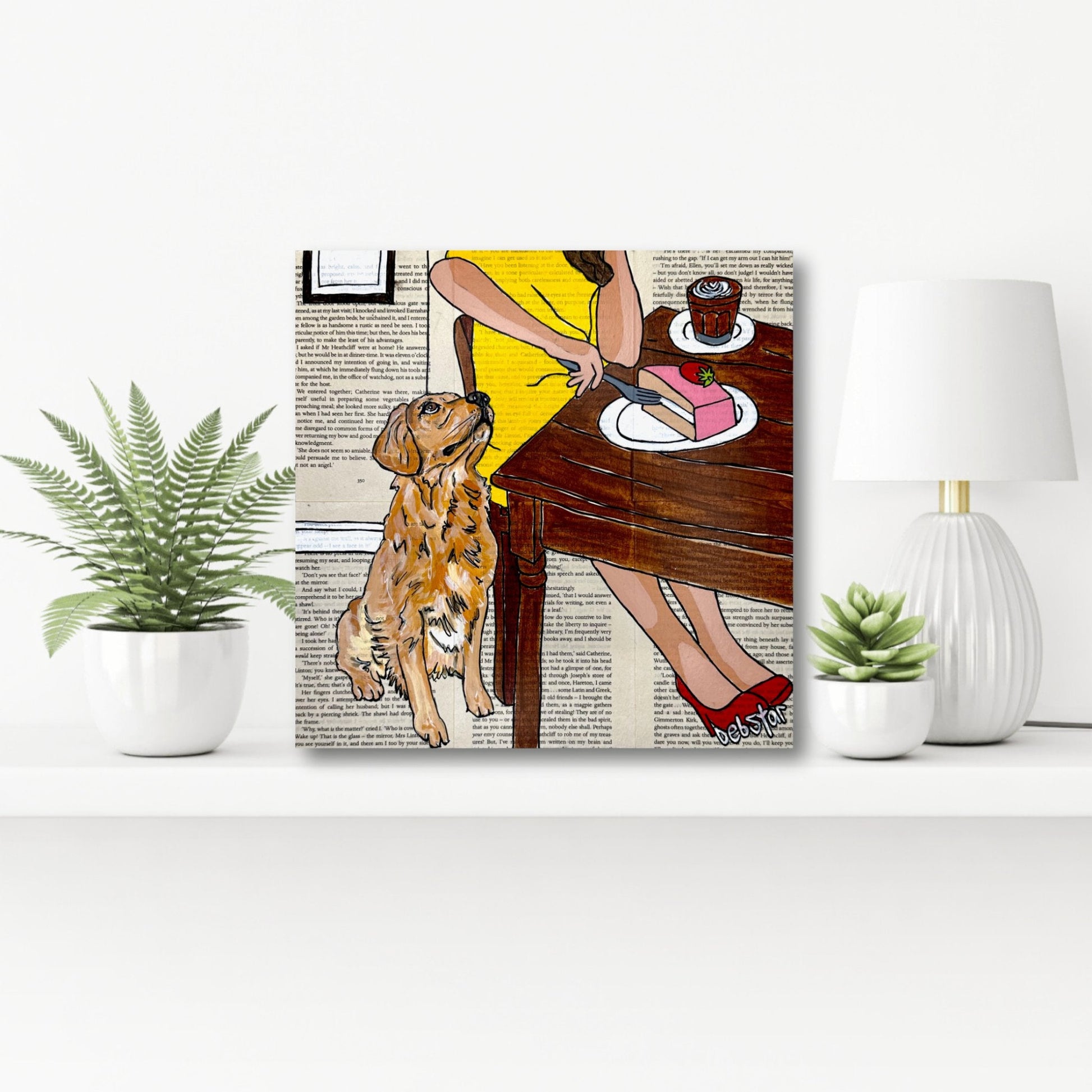 Dog Days - Coffee and Cake - Gold Coast Gallery Of ArtDeborah Lang
