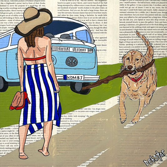 Dog Days - Kombi 2 - Gold Coast Gallery Of ArtDeborah Lang