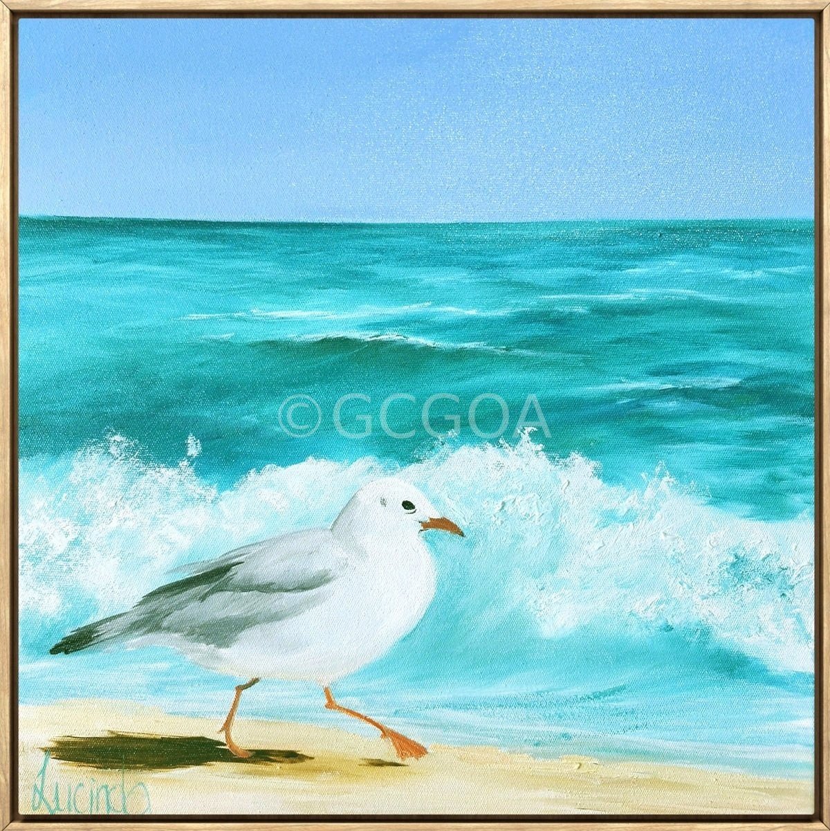 Don't Be Late - Original Art - Gold Coast Gallery Of ArtLucinda Leveille