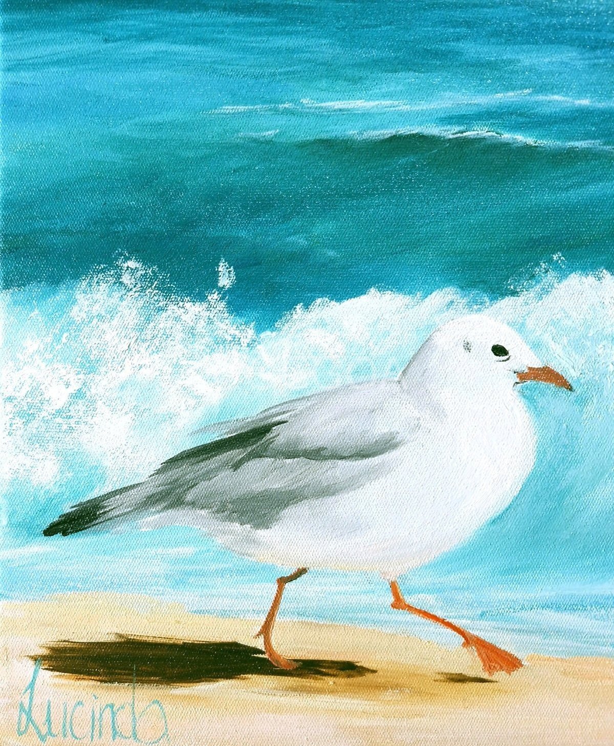 Don't Be Late - Original Art - Gold Coast Gallery Of ArtLucinda Leveille