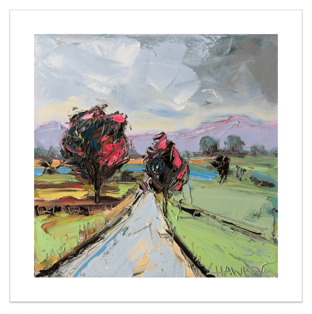Down The Road - Fine Art Print - Gold Coast Gallery Of ArtAngela Hawkey