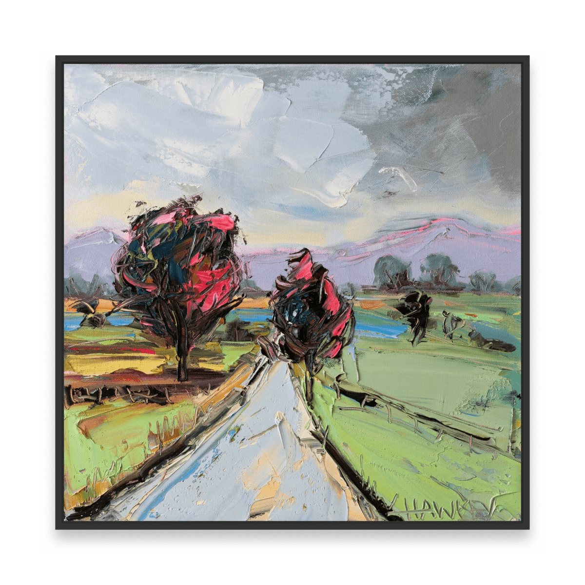 Down The Road - Fine Art Print - Gold Coast Gallery Of ArtAngela Hawkey