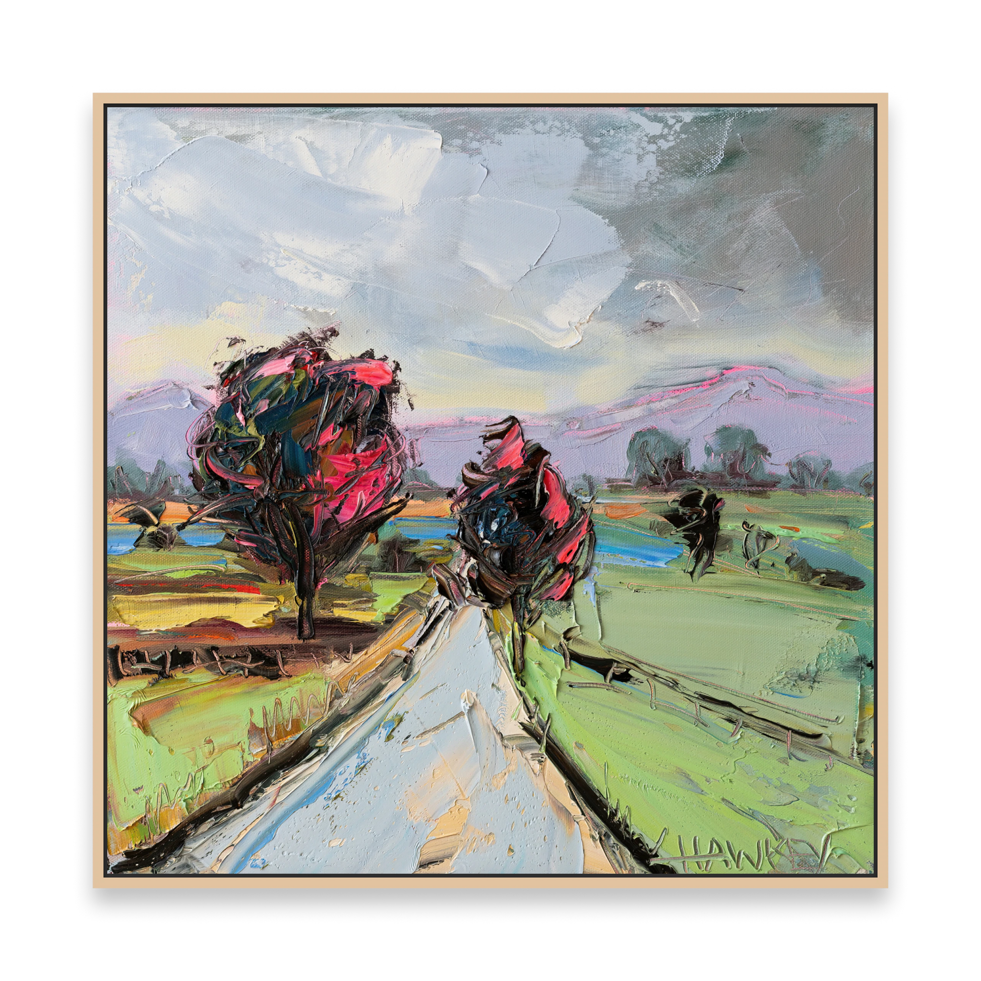 Down The Road - Fine Art Print - Gold Coast Gallery Of ArtAngela Hawkey