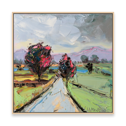 Down The Road - Fine Art Print - Gold Coast Gallery Of ArtAngela Hawkey