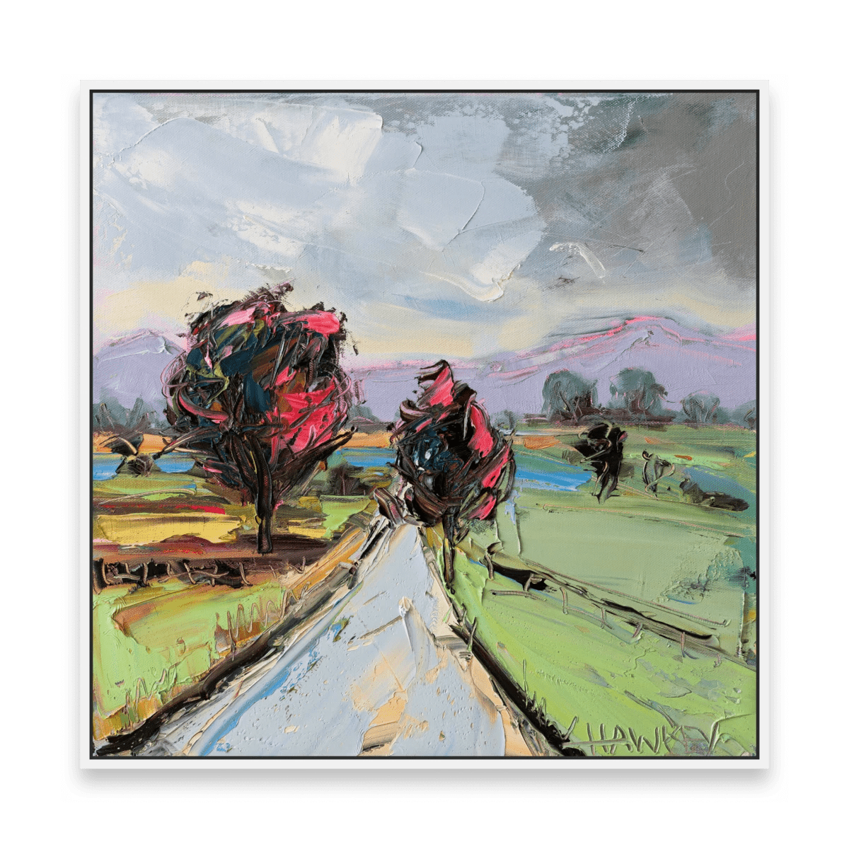 Down The Road - Fine Art Print - Gold Coast Gallery Of ArtAngela Hawkey