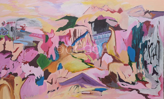 Dreamscape Variations - Original Art - Gold Coast Gallery Of ArtAlpana Rai