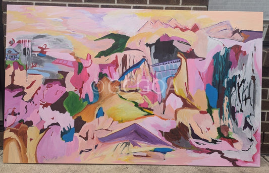 Dreamscape Variations - Original Art - Gold Coast Gallery Of ArtAlpana Rai