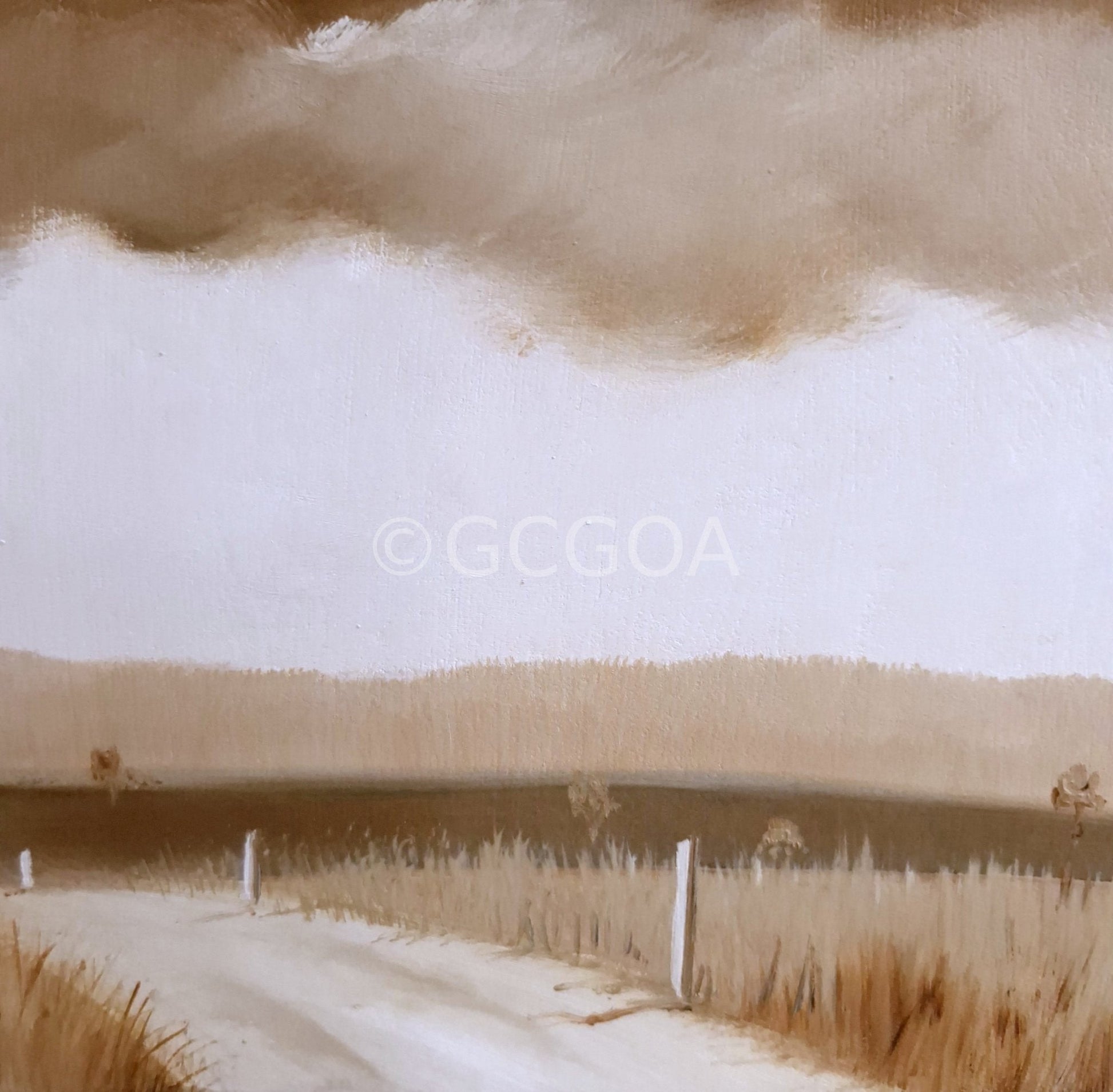 Dry And Dusty Road - Original Art - Gold Coast Gallery Of ArtLucinda Leveille