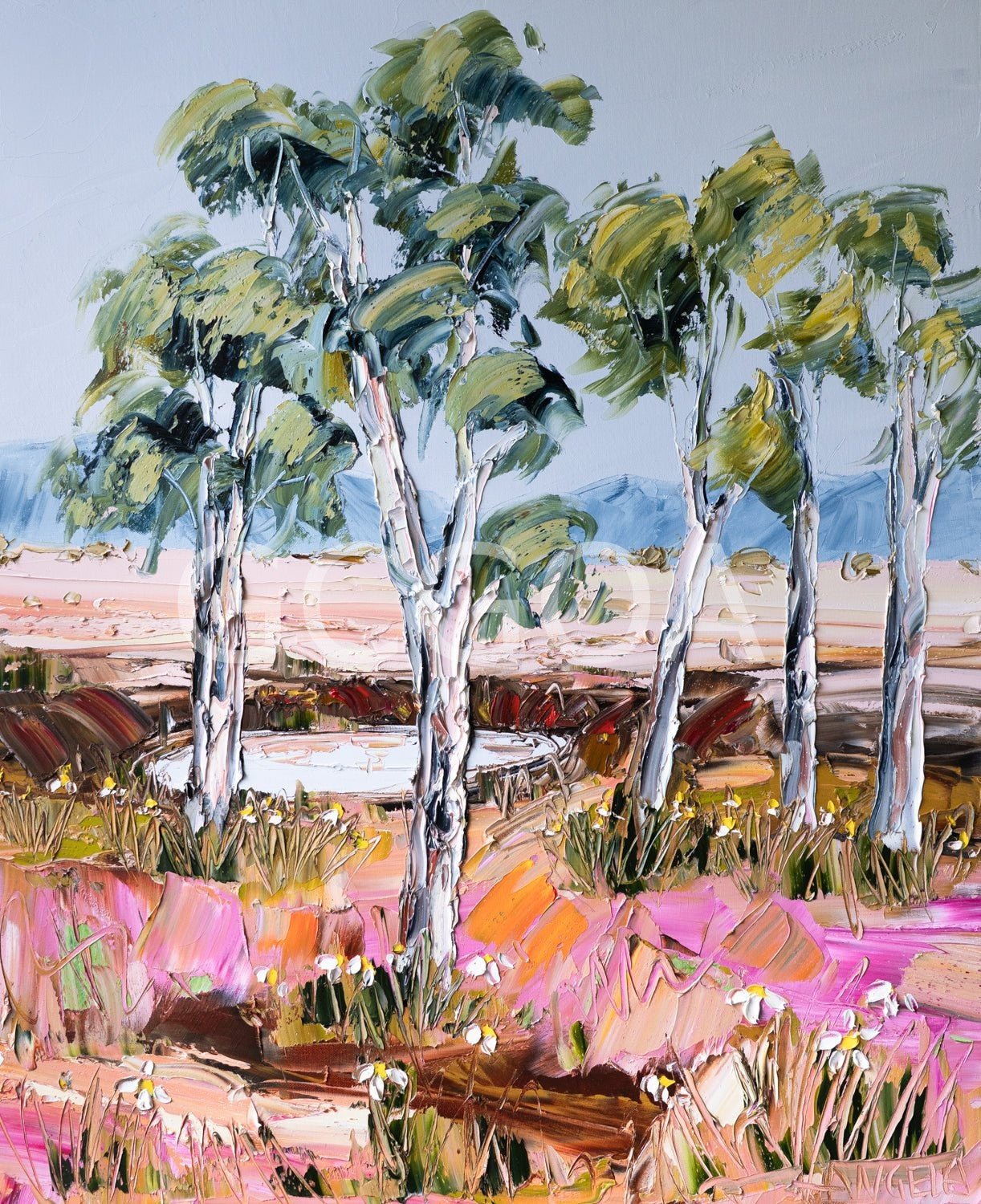 Earth & Sky Balance - Gold Coast Gallery Of ArtAngela Hawkey