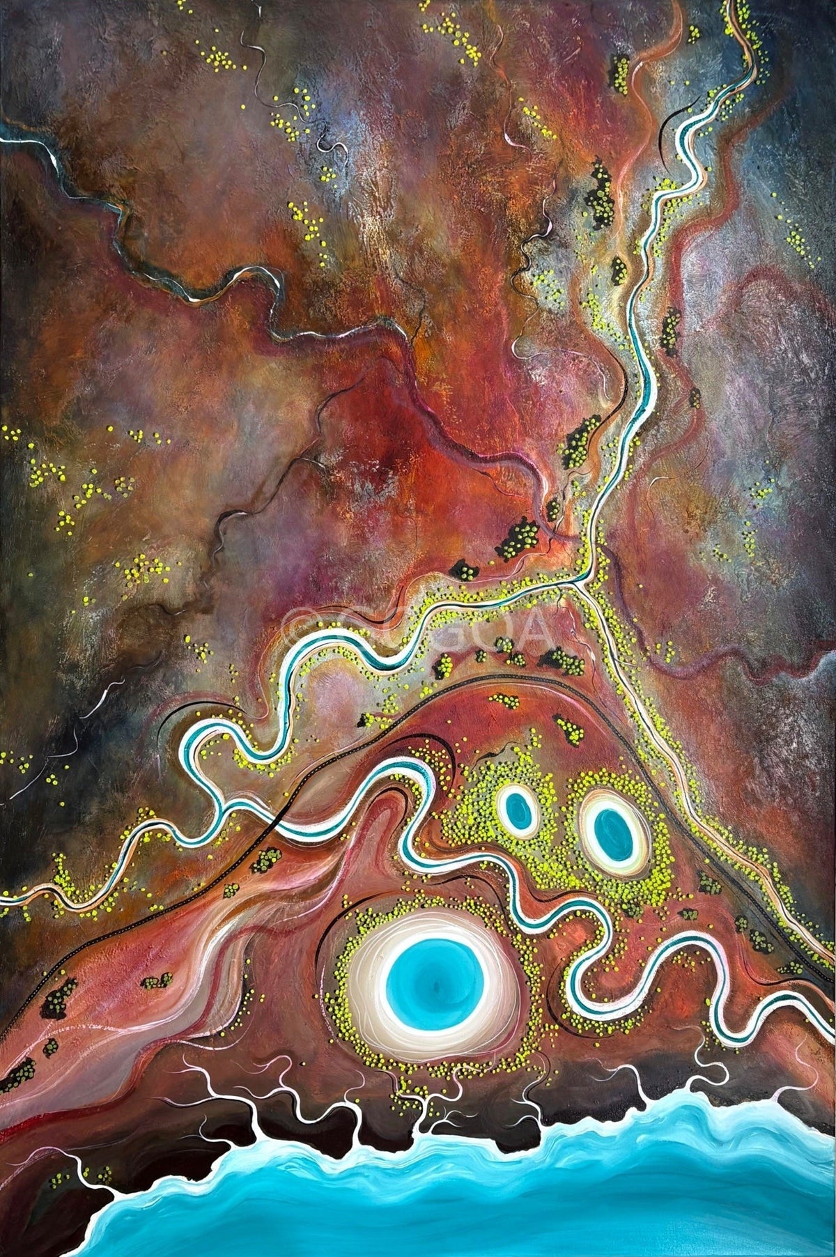 Earth's Gentle Breath - Gold Coast Gallery Of ArtTania Chanter