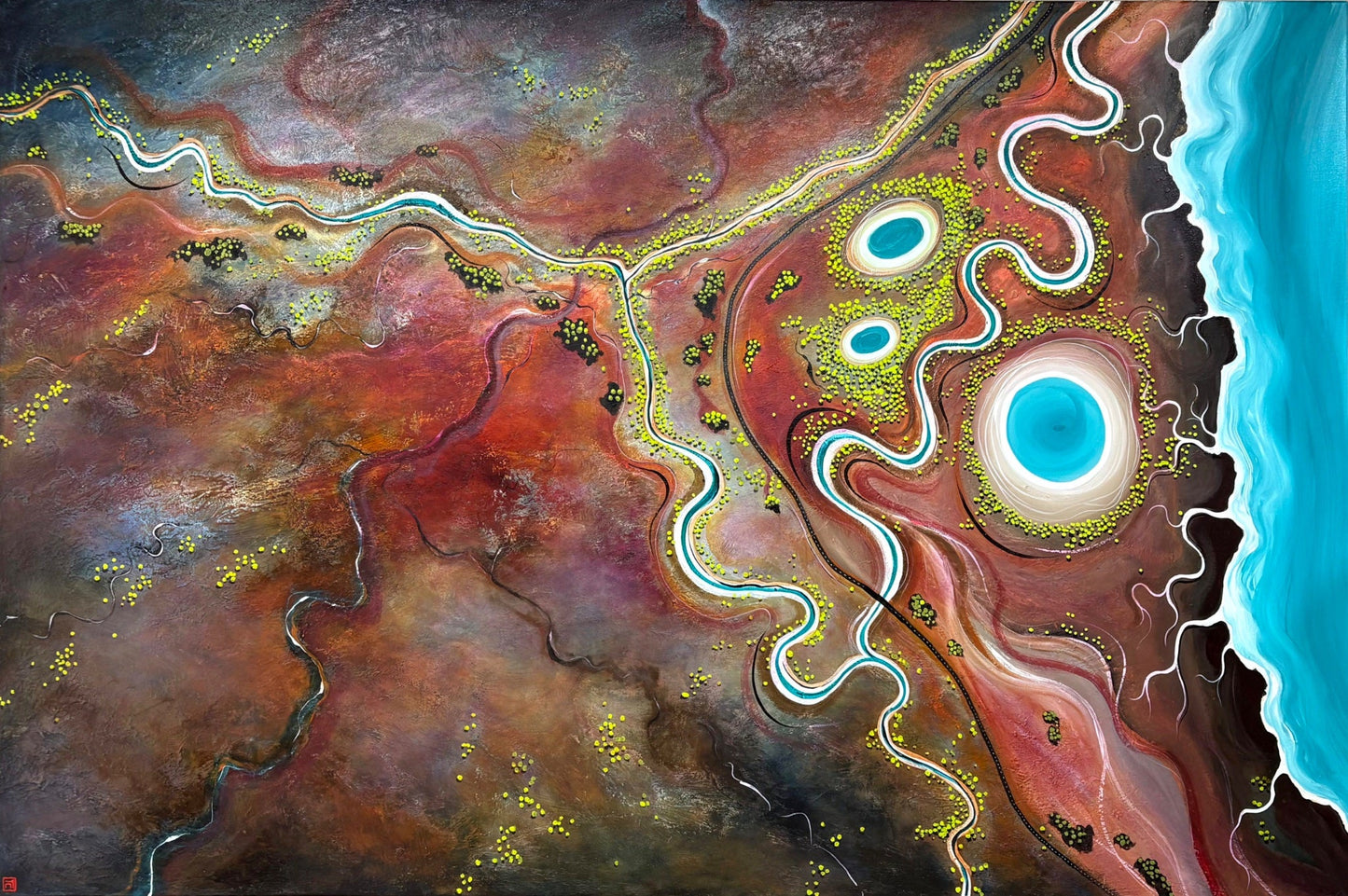 Earth's Gentle Breath - Gold Coast Gallery Of ArtTania Chanter