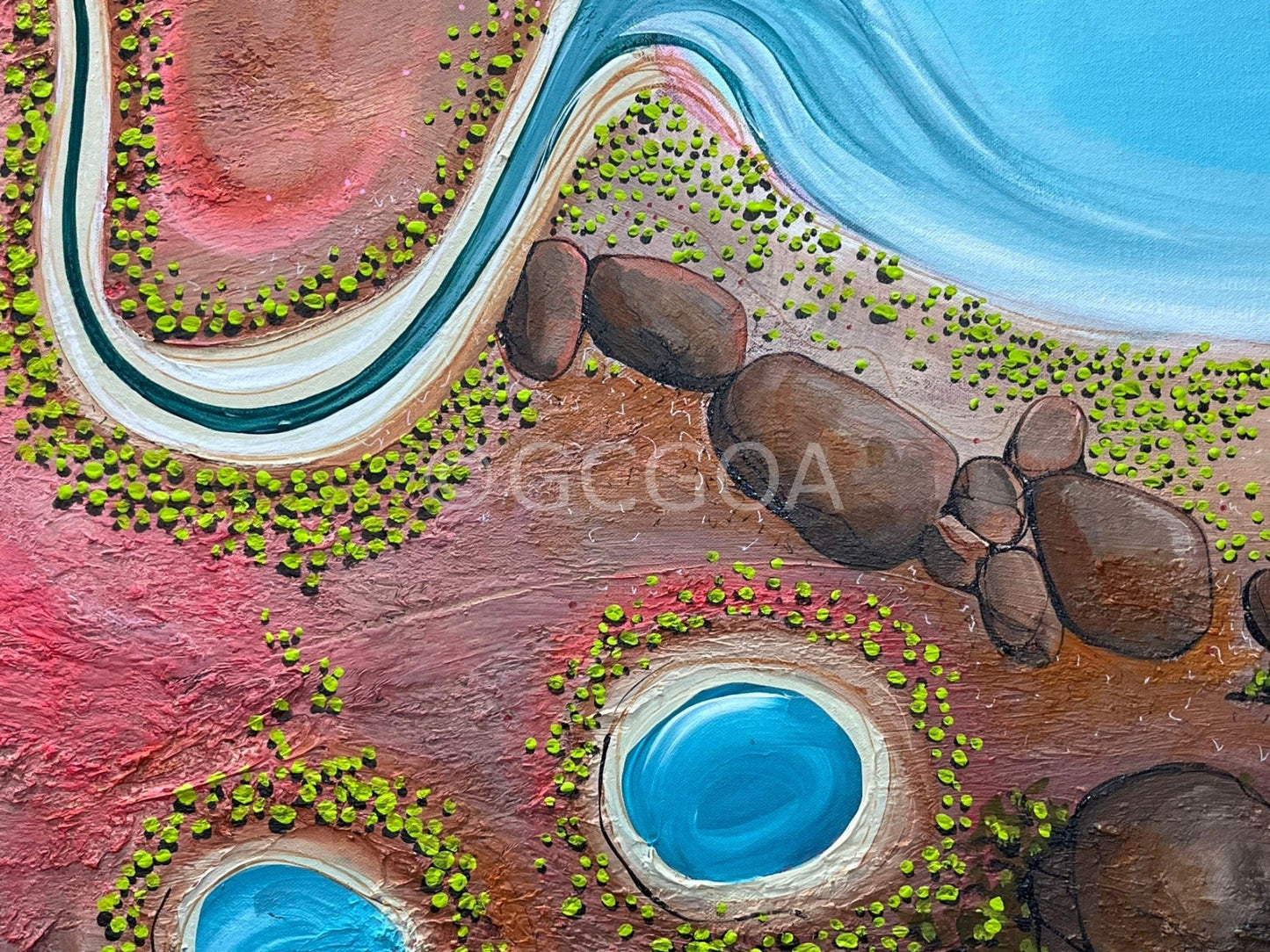 Earth's Gentle Breath - Original Art - Gold Coast Gallery Of ArtTania Chanter