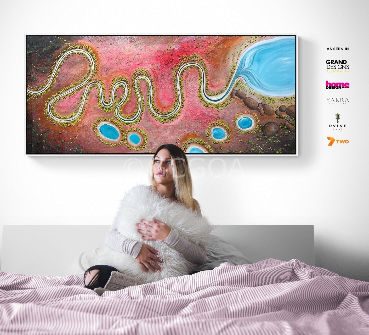 Earth's Gentle Breath - Original Art - Gold Coast Gallery Of ArtTania Chanter